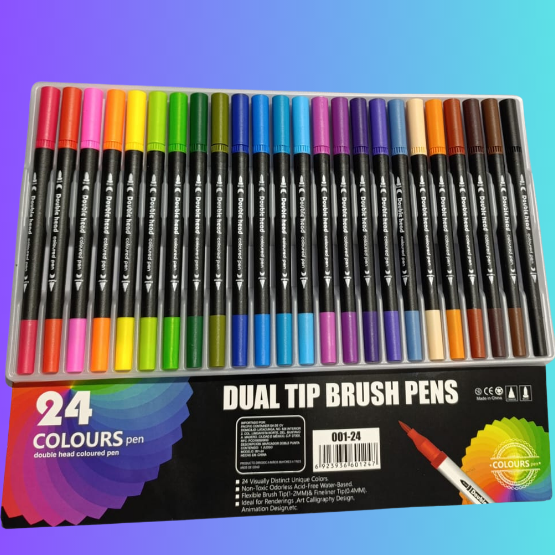 Dual brush 24 pzas