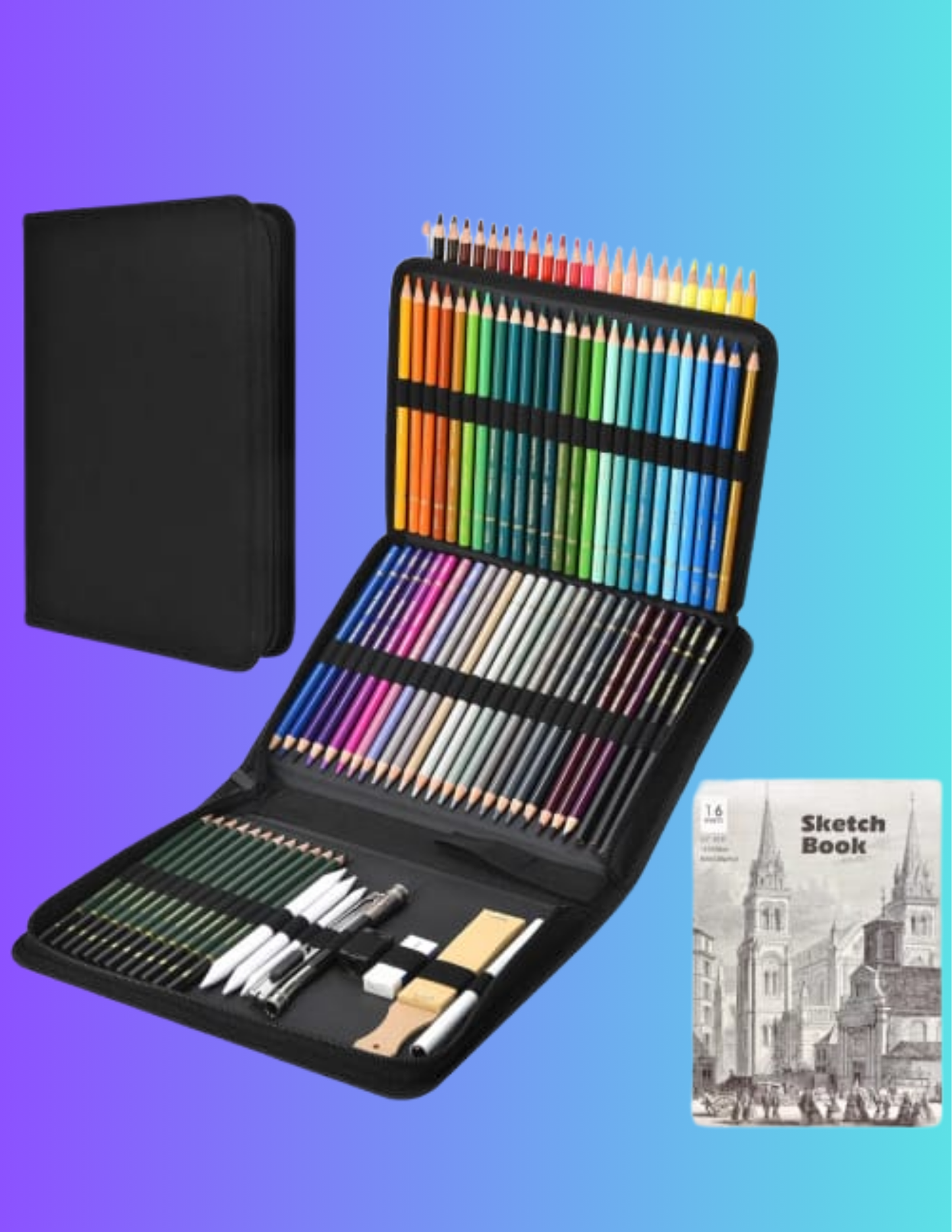 Estuche 72 pz Dibujo
