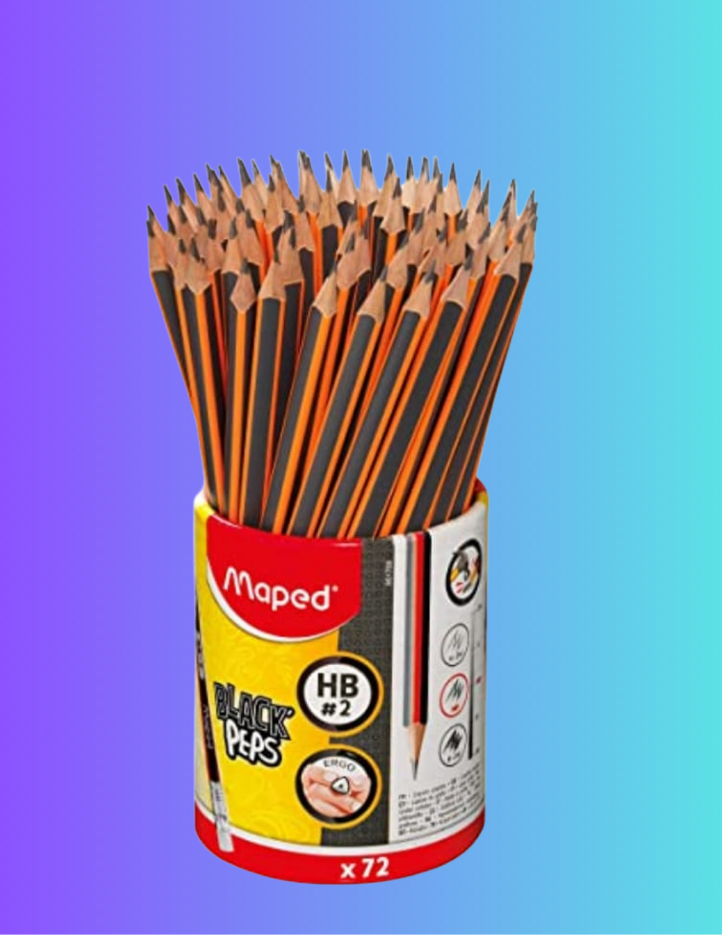 2 Lapiz maped HB No 2