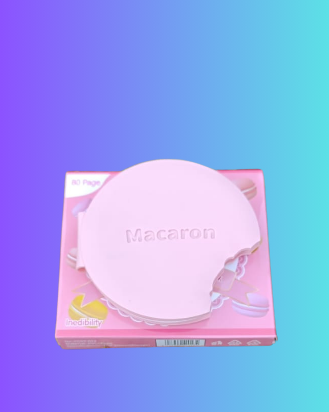 Libreta aroma macarron