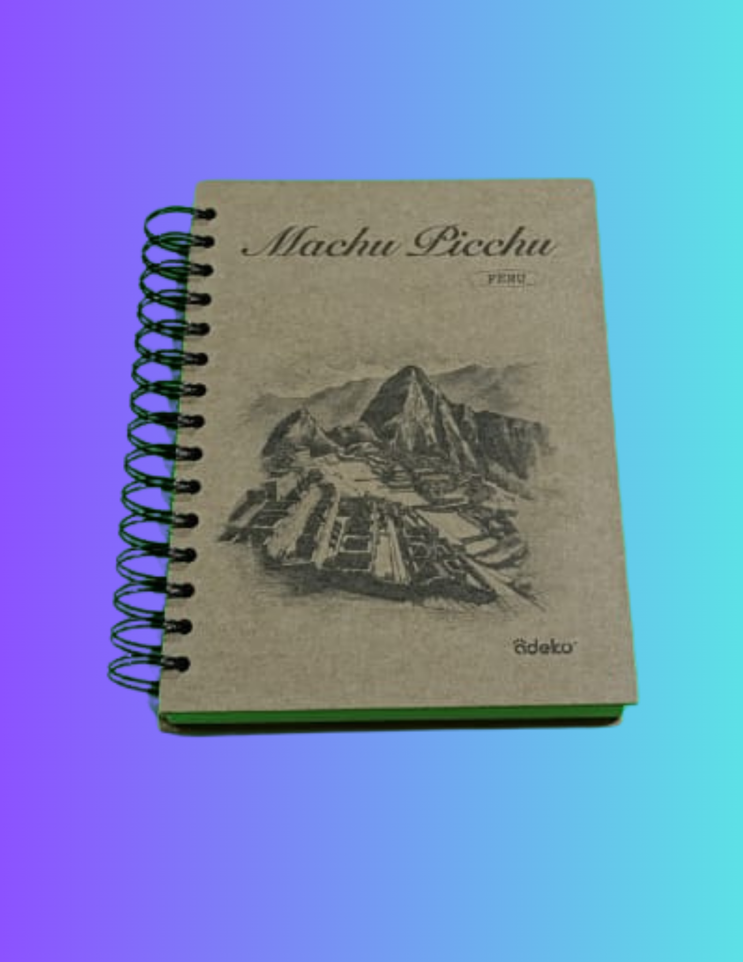 Libreta papel craft