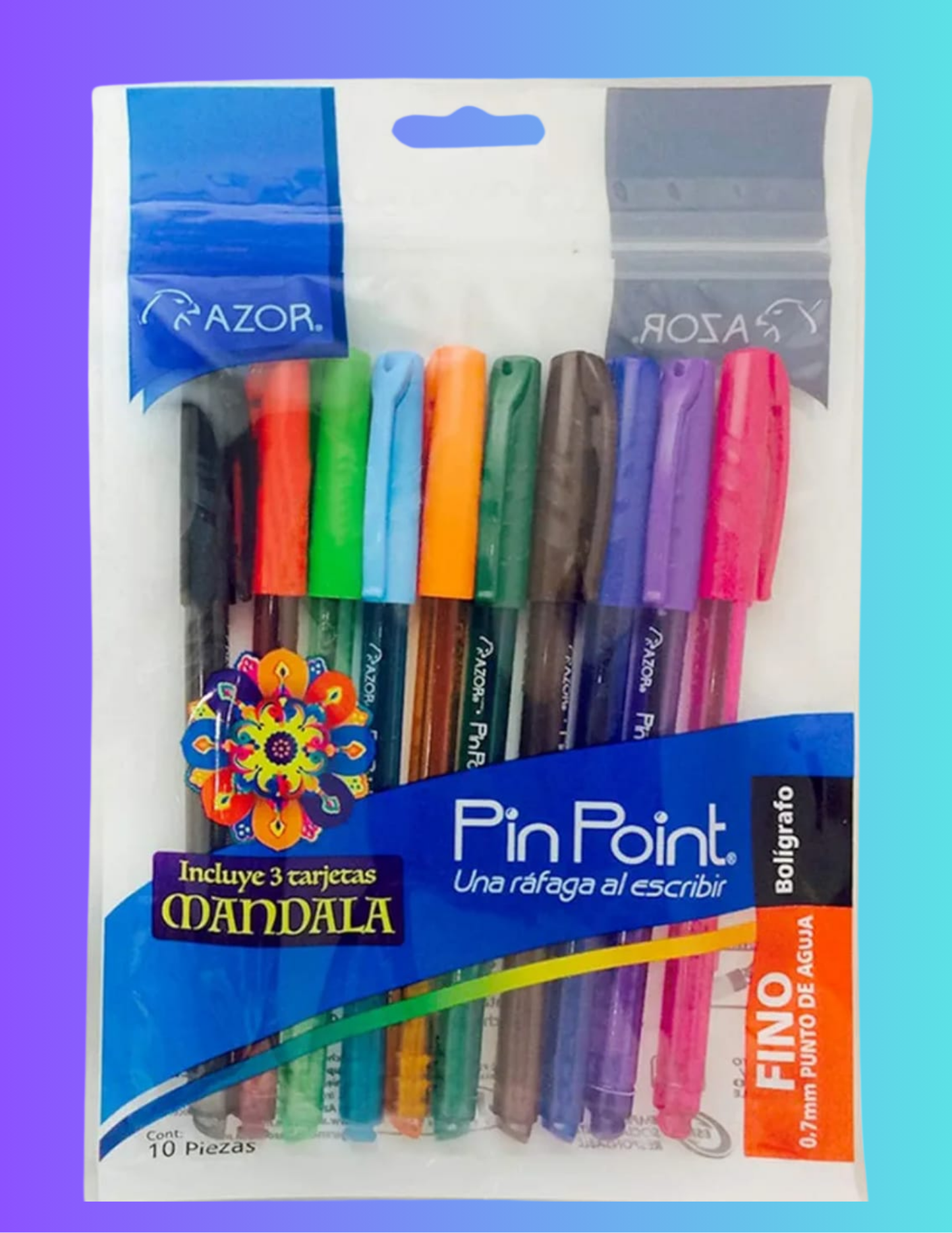 Pluma Azor punto fino
