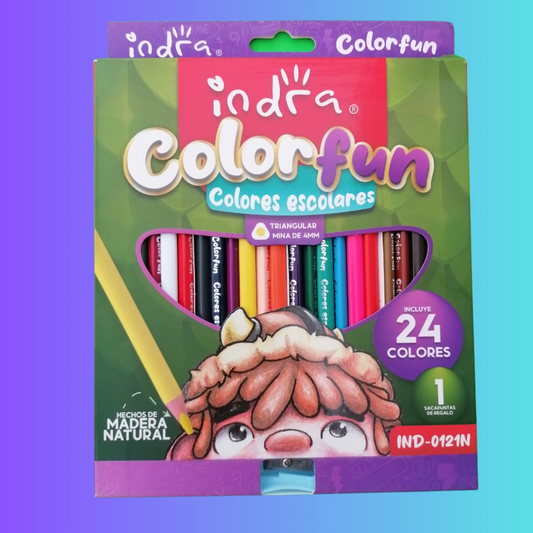 Color fun Indra 24 colores